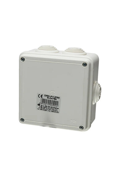 OEM Surface-mounted relay junction box, with branching, 100 x 100 x 50 mm, 6 ...