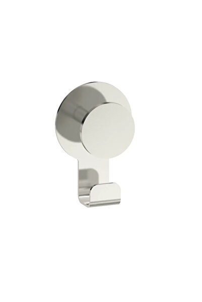 sensea Cuier baie Urban, 2 agatatori, din otel, fixare prin lipire, argintiu mat