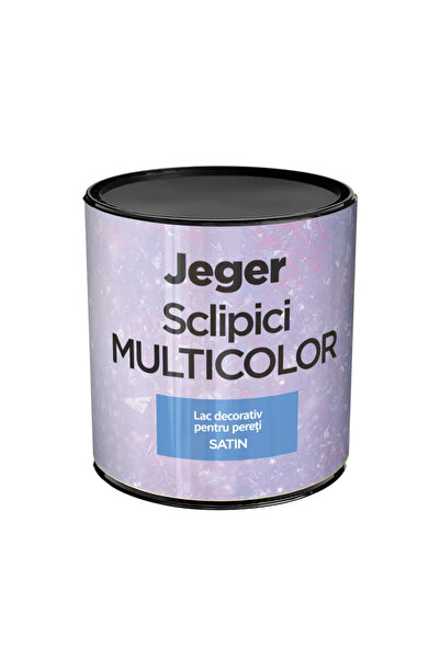 OEM Διακοσμητικό βερνίκι με γκλίτερ, για εφέ βαφής, Jeger, πολύχρωμο, 0,5 L