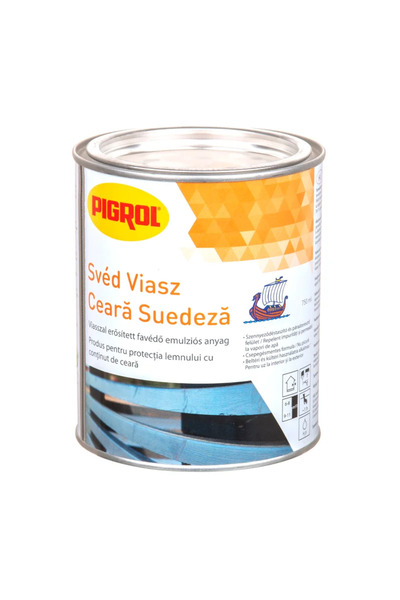 OEM Pigrol шведски восък, за дърво, натурален 4502, 0.75 л