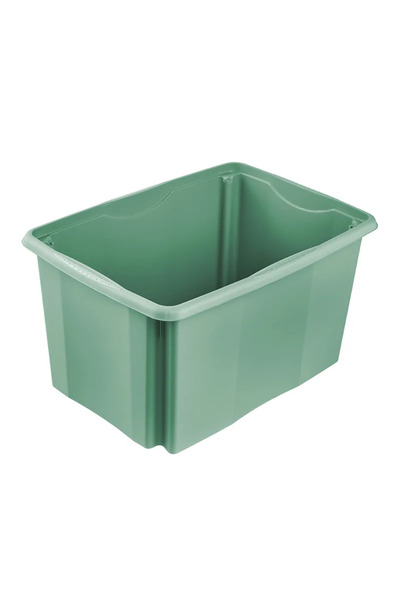 OEM Storage box, plastic, 54.5 x 39 x 29.5 cm, 45 L, green