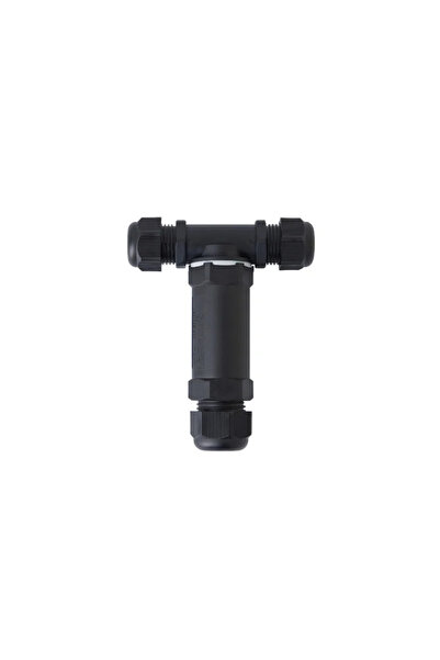 Lexman Βύσμα τύπου T, IP68, 2,5 mm², 3 σύρματα, μαύρο