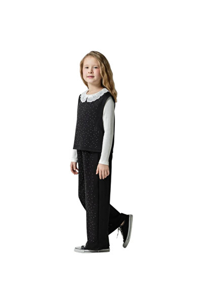 Arjen Girl's Stone Printed Sweater Oysho 3-Piece Set