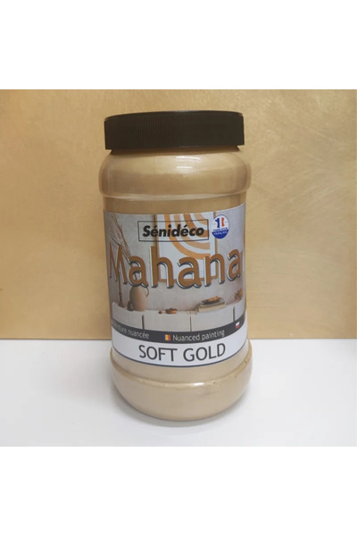 OEM Διακοσμητικό χρώμα Senideco, εφέ Mahana, απαλό χρυσό, 1 λίτρο