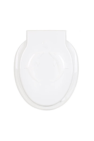 OEM Capac WC din plastic, inchidere standard, alb