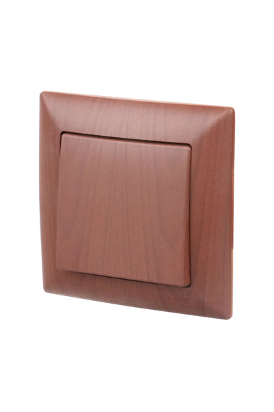 OEM Απλός διακόπτης Gunsan Visage, κλασικός, IP20, wenge