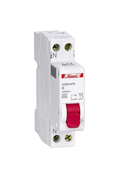 OEM Circuit breaker Himel 1P+N, C, 32A, 4.5 kA