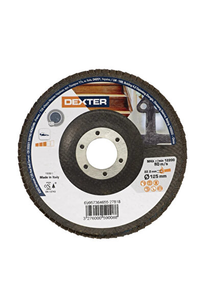 Dexter Disc polizare Dexter, pentru multimaterial, Ø 115 mm, P120