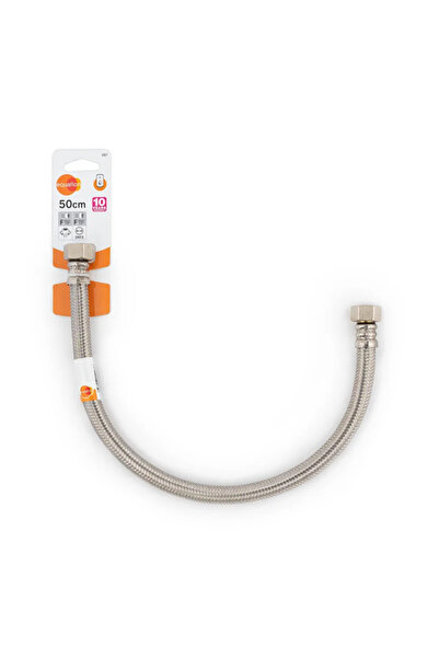 EQUATION Μεταλλική εύκαμπτη σύνδεση νερού Equation, L 50 cm, DN13, 1/2" - 1/2...