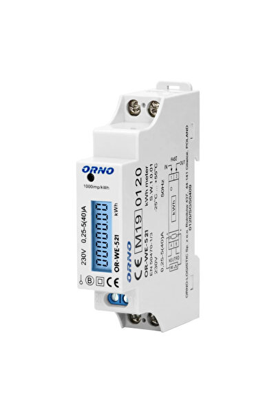 OEM Orno digital single-phase meter 230V