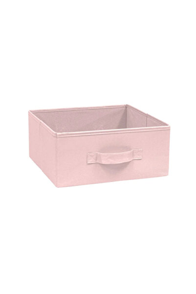 Spaceo Storage box 31 x 31 x 14 cm, Kub Kiss 5, pink