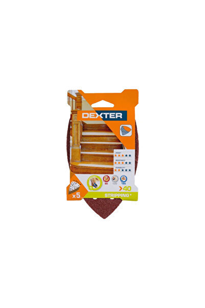 Dexter Banda abraziva Dexter, pentru slefuitor triunghiular, 152 x 102 mm, gr...