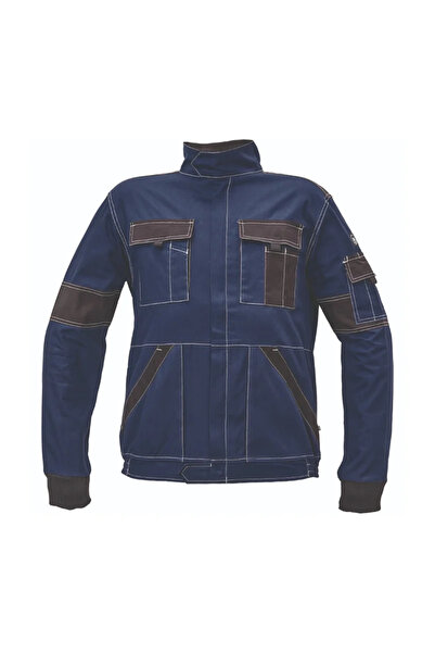 OEM Jacheta de lucru Max Summer, bumbac, marimea 48 (S), bleumarin/gri