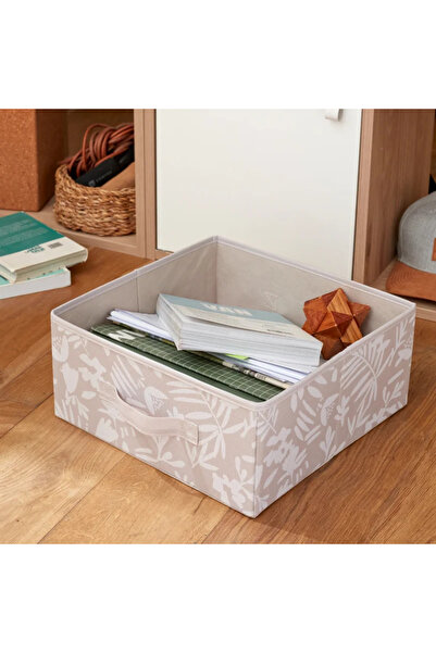 Spaceo Storage box 31 x 31 x 14 cm, Kub Vegetal