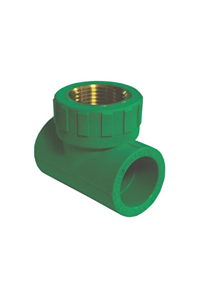 OEM Teu teava PPR, filet interior, Ø 25 mm x 3/4', PN25, verde