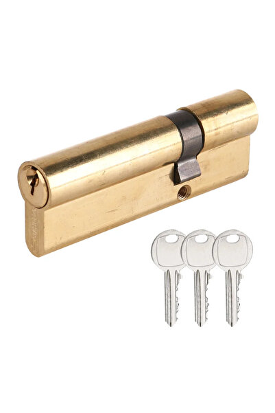 STANDERS Κύλινδρος από ορείχαλκο/χάλυβα, 5 ακίδες, 30 x 60 mm, 3 κλειδιά