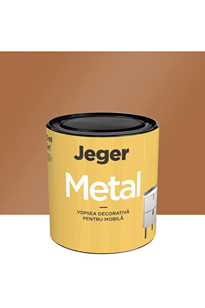 OEM Vopsea pentru mobilier Jeger Metal, cooper, aspect metalizat, 0.45 L