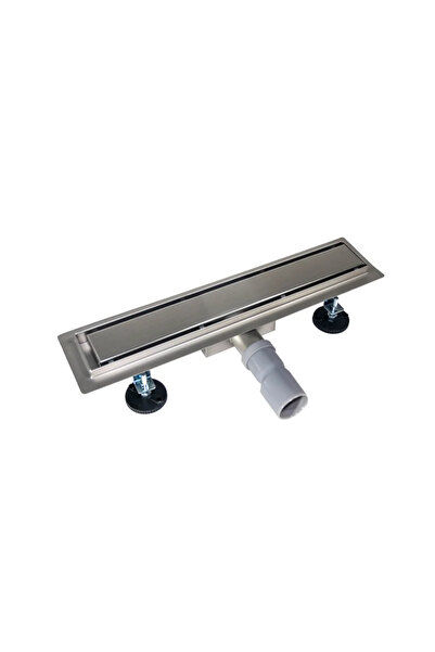 OEM Κανάλι ντους, Διπλής όψης, ανοξείδωτο ατσάλι, Ø 40 mm, μήκος 450 mm