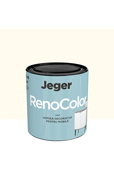 OEM Jeger Reno furniture paint, ecru, satin finish, 0.45 L