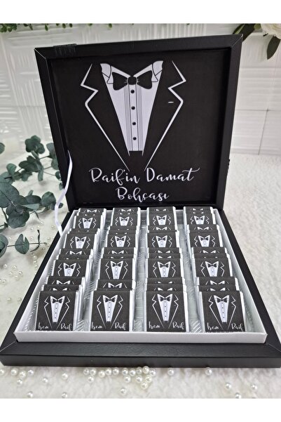 BURCU PURMAS DESİGN SHOP Damat Bohçası Çikolatası