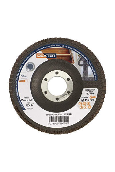Dexter Disc polizare Dexter, pentru multimaterial, Ø 115 mm, P80