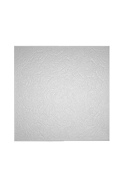 OEM Διακοσμητική ψευδοροφή, διογκωμένη πολυστερίνη, 6 mm, 50 x 50 cm, λευκό