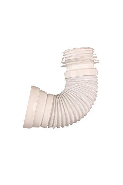 OEM WC connection with metal insert, extendable, L 400 mm