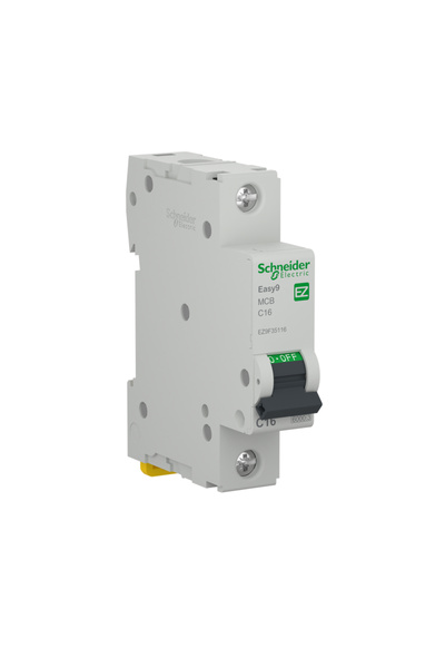OEM Circuit breaker Schneider Easy9, monopolar, 16A, 1 P