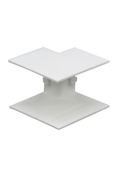 OEM Cot interior pentru canal cablu, 40 x 40 mm, alb (set 2 buc)