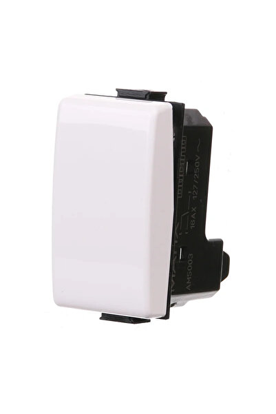 OEM Legrand Bticino Matix single stairwell switch, modular, IP20, white