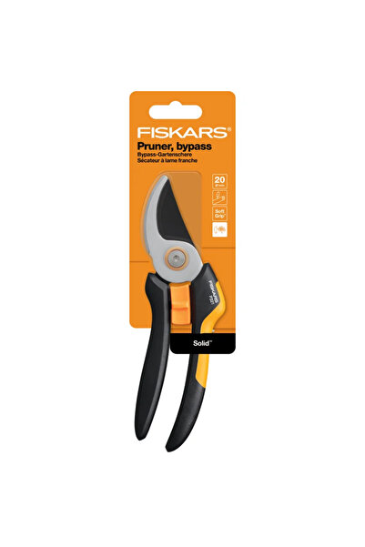 OEM Ψαλίδι κήπου Solid P321, Fiskars, για μικρά κλαδιά, ανοξείδωτο ατσάλι, μή...
