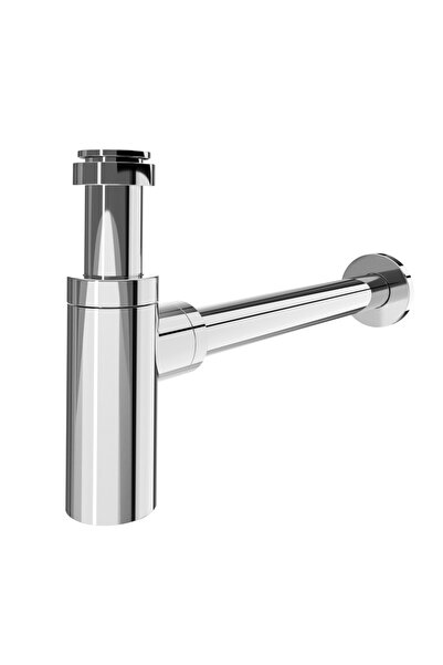 EQUATION Equation decorative siphon, adjustable, for washbasin, 1'1/4, chrome
