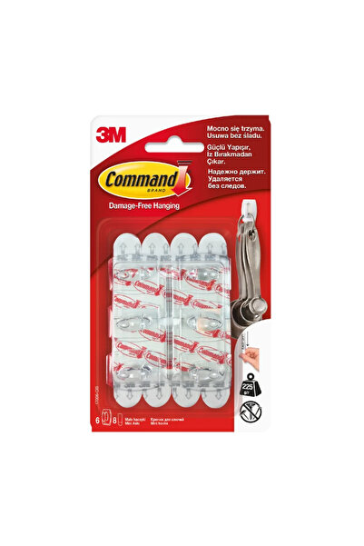 OEM Cuier autoadeziv CommandTM, o agatatoare simpla, plastic, max 0.225 kg, t...