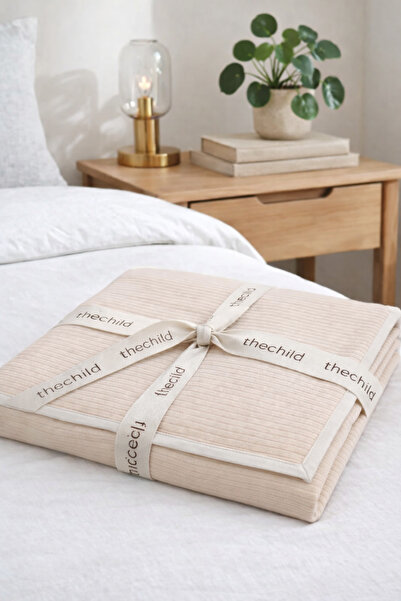 thechild baby collection 90X90 Double Sided Interlock Terry Combed Cotton Bab...