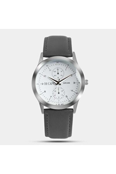 Di Capri Gray Leather Men's Watch - 2003