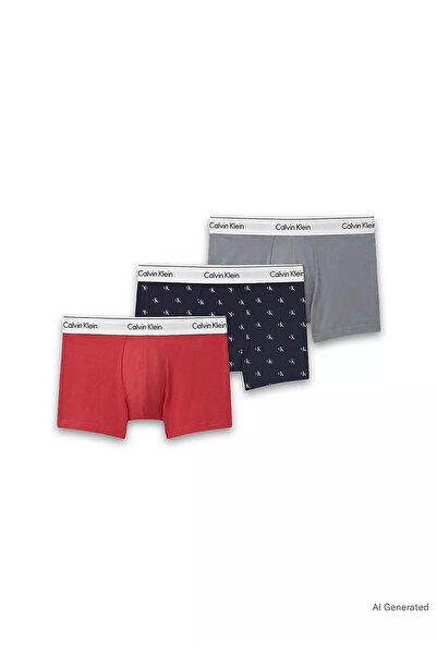 Calvin Klein Men's Cotton Pack Slim Fit Elastic Waistband Cotton Pack 3-Piece...