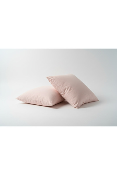 YAZICI 2-Piece 50X70 Cotton Piece Pillowcase Ranforce 80% Cotton 20% Polyeste...