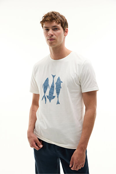 Mudo PRINTED CREW NECK T-SHIRT