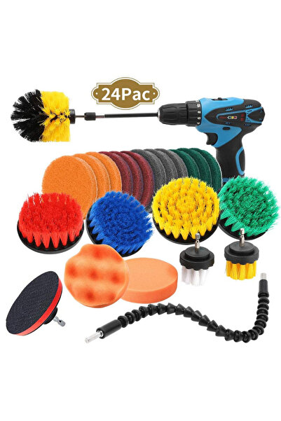 Other 24-Piece Drill Brush Attachments Set