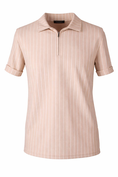 trender مخطط تي شيرت بيج للرجال بياقة بولو من Zartem