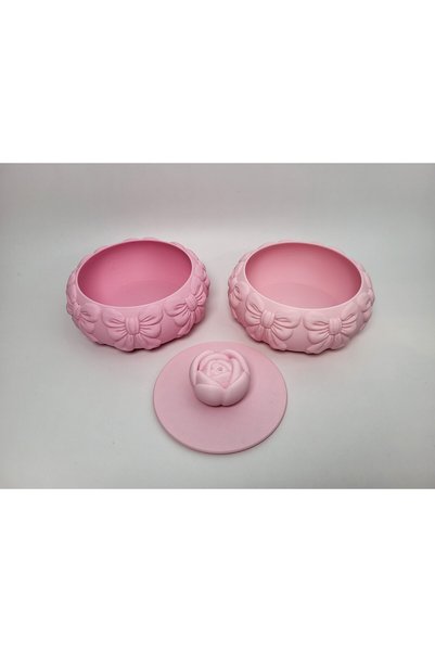 MİR STORE Decorative Jewelry and Candy Box with Bow – Baby Room Desktop Decor