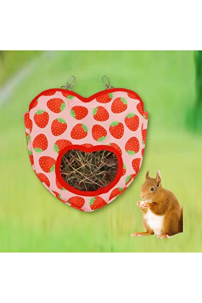 Arabest حقيبة تغذية قش للأرانب، حقيبة قش للأرانب والخنازير الغينية، معلف قش ل...