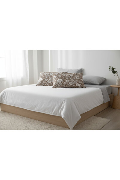 YAZICI 2-Pack 50X70 Patterned Pillowcase Ranforce 80% Cotton 20% Polyester Zi...