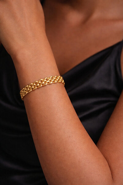 Mope Accessories Modern Stainless Steel Chain Bracelet