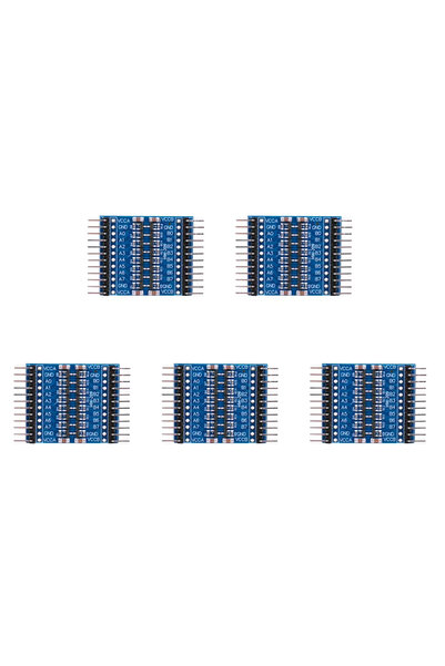 Choice1 5Pcs 8 Channel Logic Level Shifter Bi-Directional Module 5V/3.3V Leve...