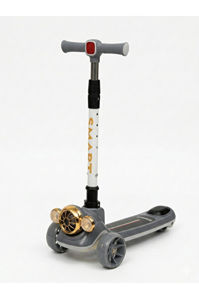 Bionic 3-Wheel SMART Kids Scooter with LED Lights & Music - 78cm Adjustable H...