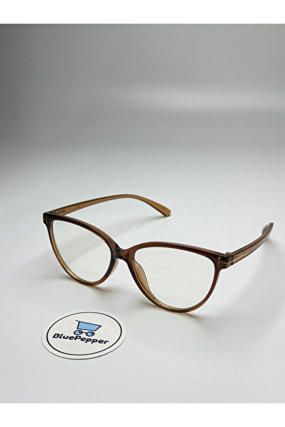 BluePepper Toms Cateye Blue Light Filter Screen Glasses Can Change Optical Co...