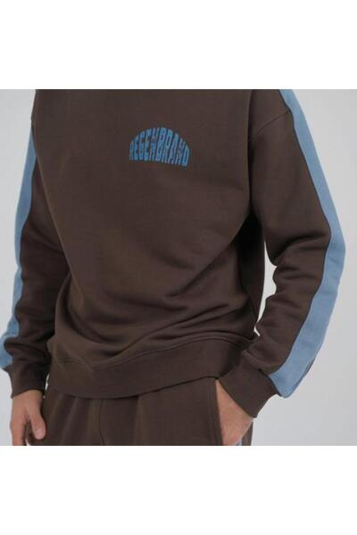 Regen Brown Oversized Sweater Set