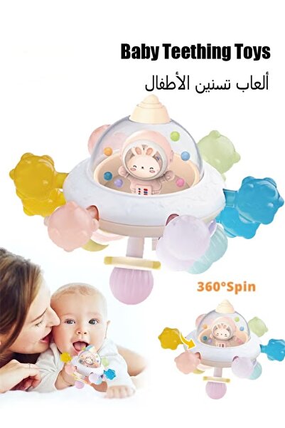 Generic Baby Teething Toy Infant Sensory Chew Rattles Toy Newborn Montessori ...