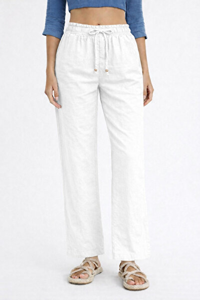 Heaven Ephesus Λινό Παντελόνια - Γυναικεία, Παντελόνια - Λινό Κλασικό Παντελό...